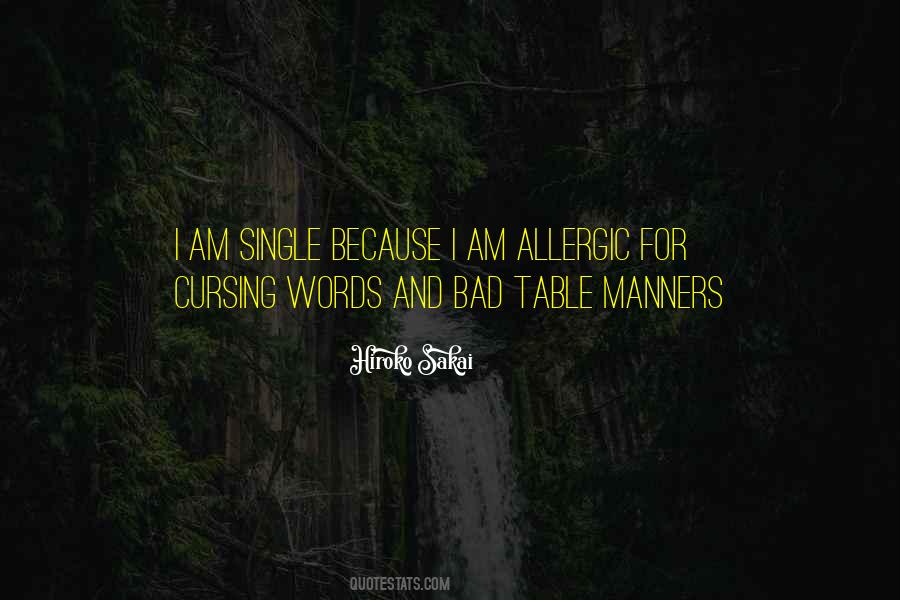 Quotes About Table Manners #428449