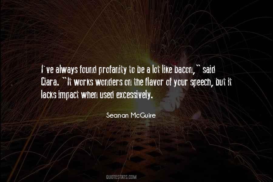 Quotes About Bacon #989677