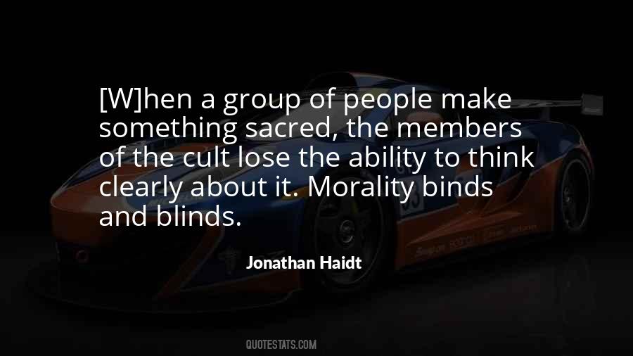 Group Psychology Quotes #1637580