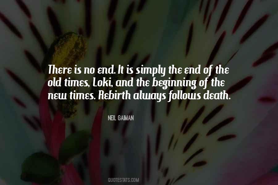 Quotes About Death And Rebirth #1513395