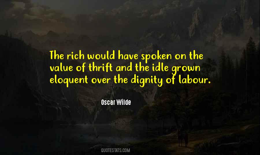 Quotes About Dignity Of Labour #127552