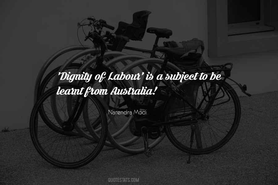 Quotes About Dignity Of Labour #143