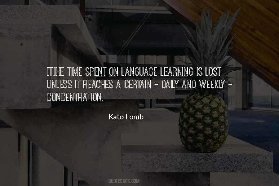 Quotes About Language Learning #532959