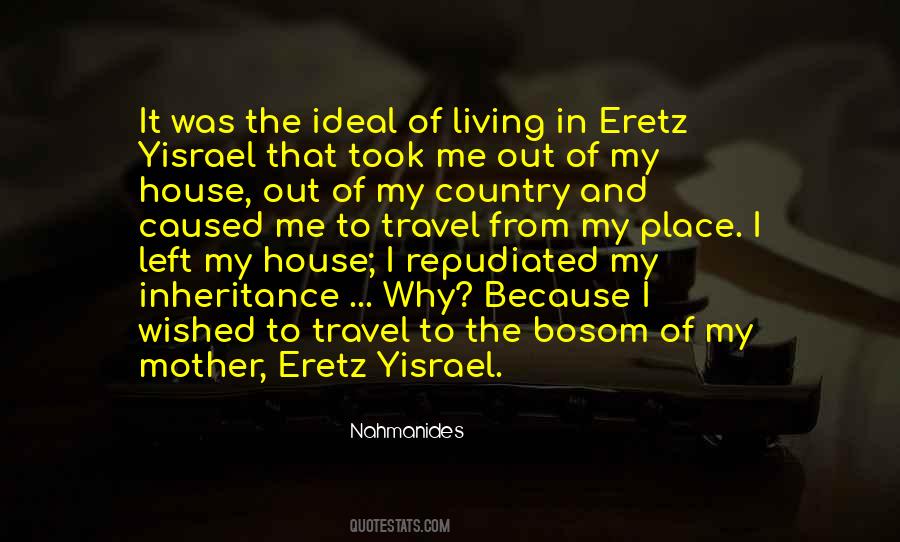 Quotes About Eretz Yisrael #1533022