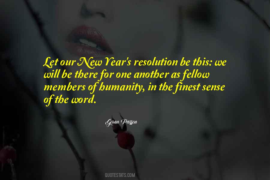 New Year S Resolution Quotes #189604