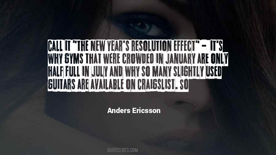 New Year S Resolution Quotes #444649