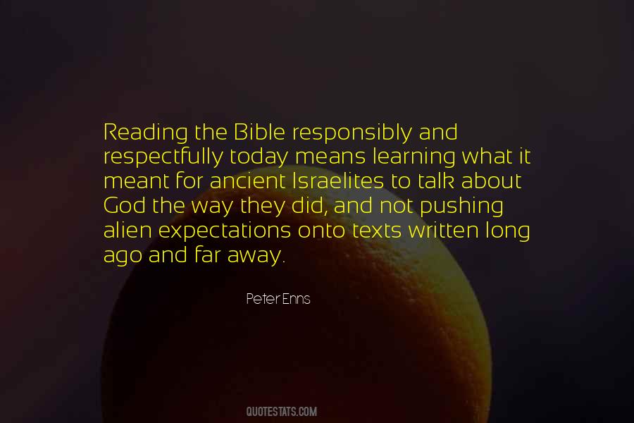 Quotes About Reading The Bible #1827124