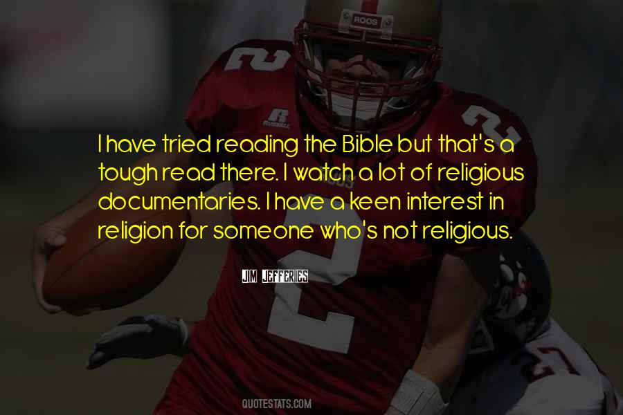 Quotes About Reading The Bible #204600