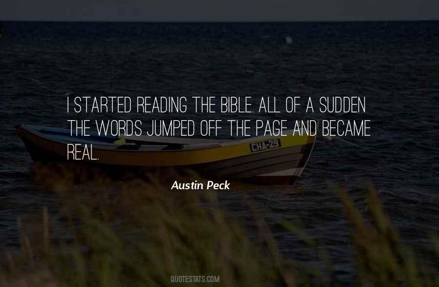 Quotes About Reading The Bible #626971