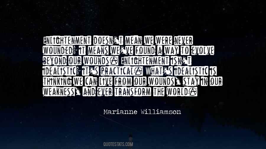 Transform Our World Quotes #908183