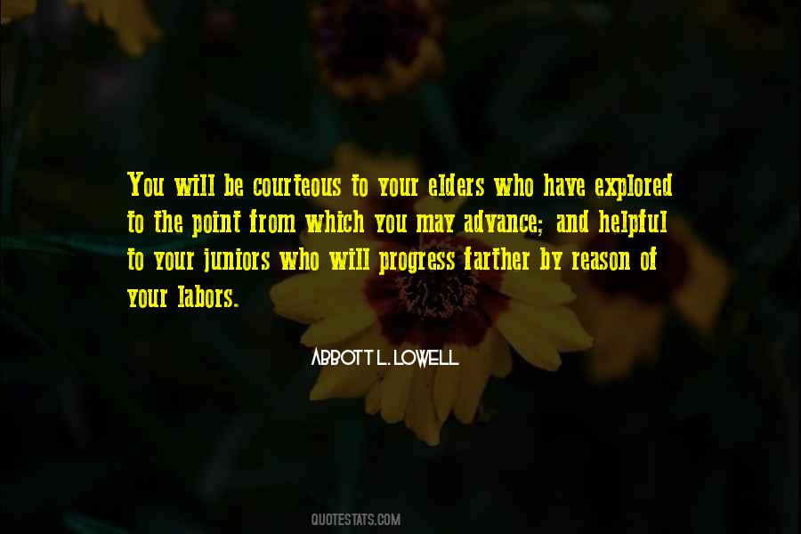 Quotes About Elders #1212151