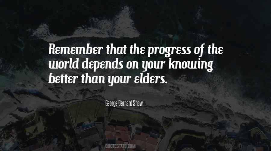 Quotes About Elders #1763552