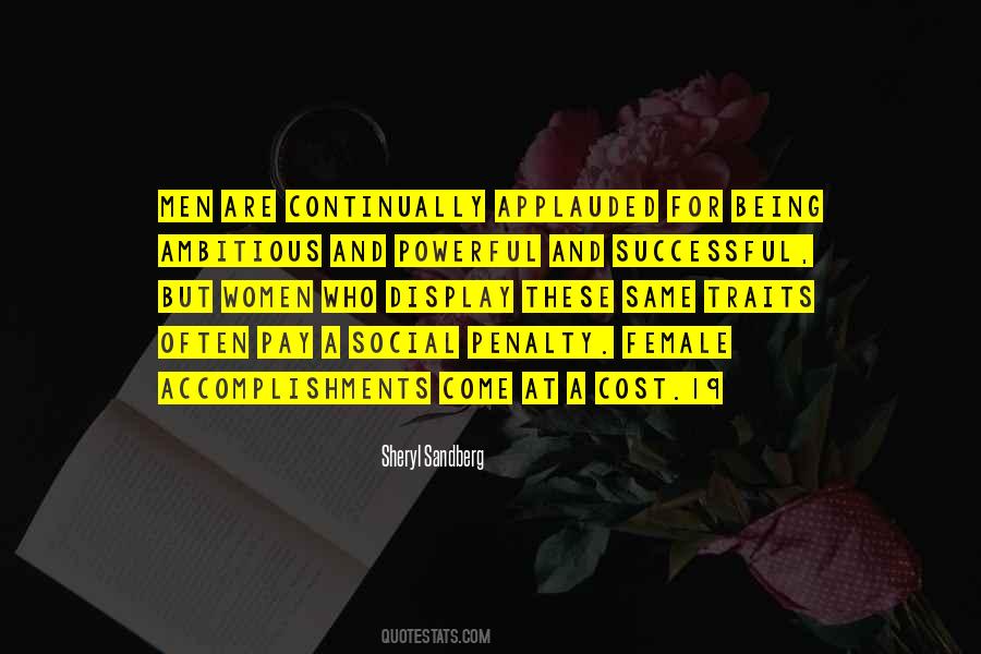 Quotes About Ambitious #1263339