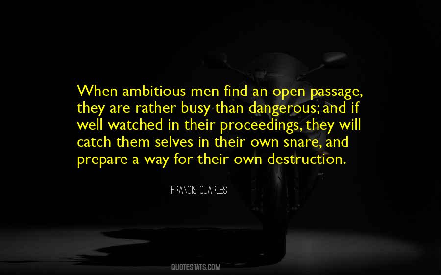 Quotes About Ambitious #1316889