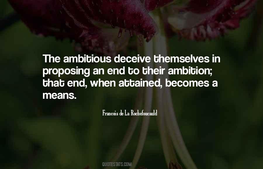 Quotes About Ambitious #1412940