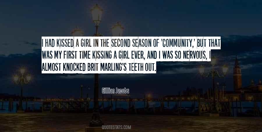 Quotes About The First Time We Kissed #1000368