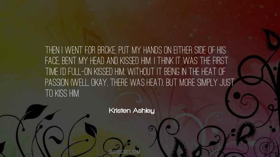 Quotes About The First Time We Kissed #579212