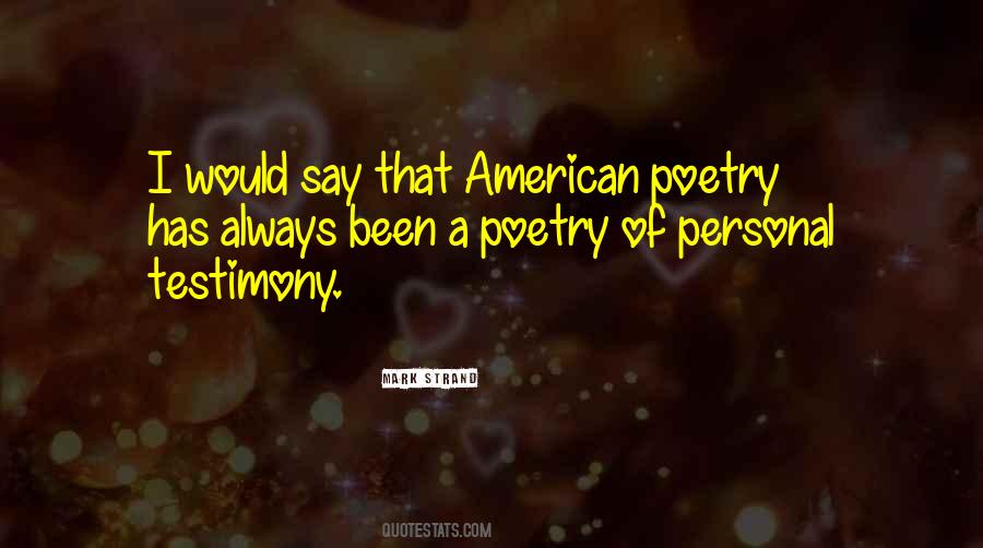 American Poetry Quotes #113682