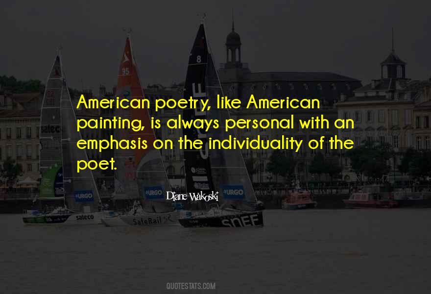 American Poetry Quotes #1163180