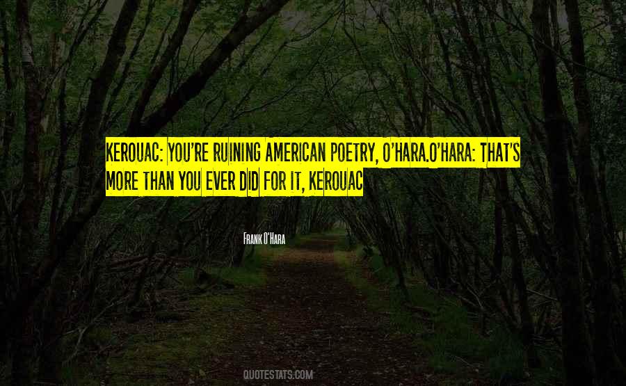 American Poetry Quotes #1792598