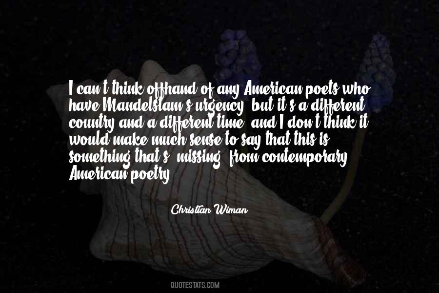 American Poetry Quotes #251179