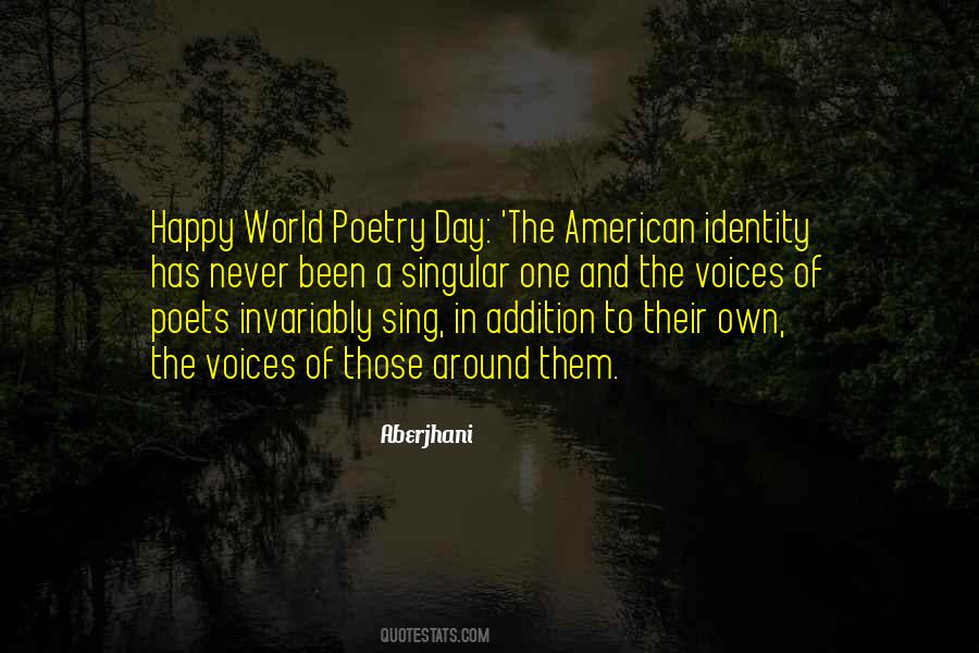 American Poetry Quotes #438906