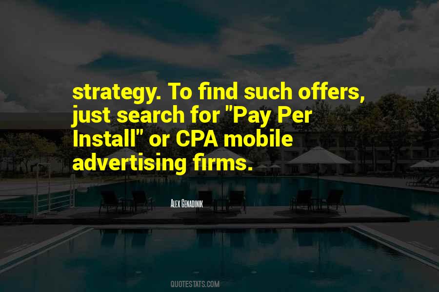 Quotes About Mobile Advertising #1121380