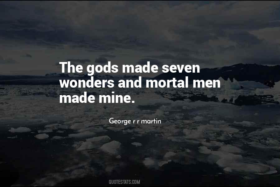 Quotes About Seven Wonders #1222773