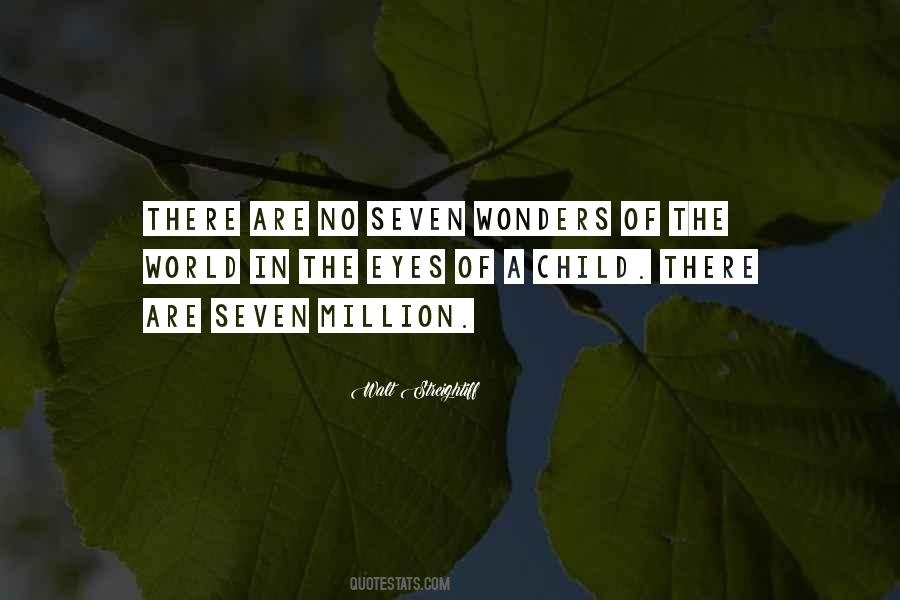 Quotes About Seven Wonders #818667