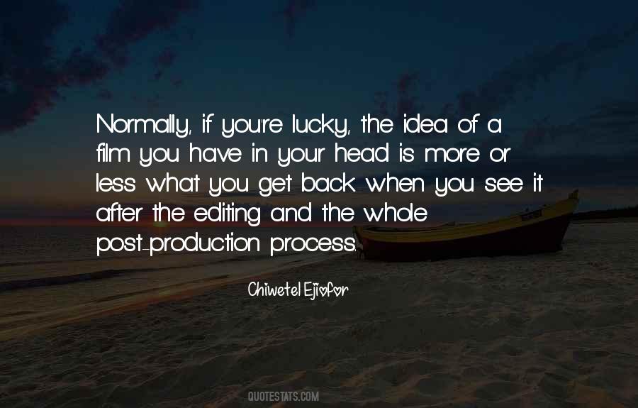 Quotes About Editing Film #1069495