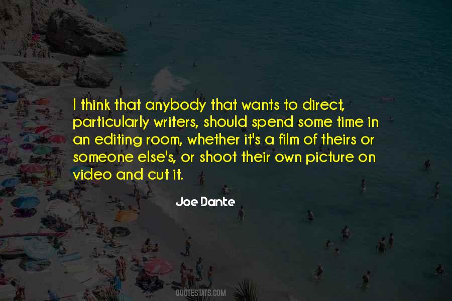 Quotes About Editing Film #1366338