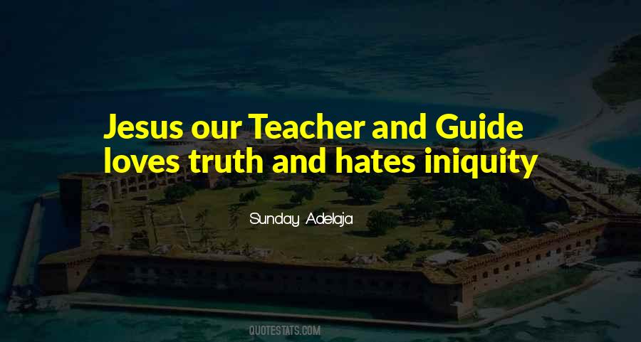 Quotes About Jesus As A Teacher #1117465