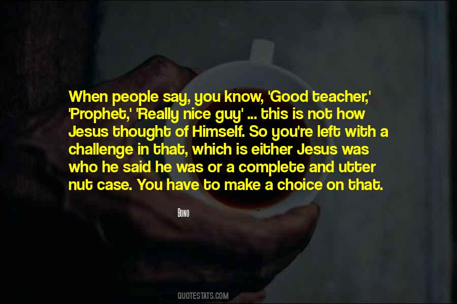 Quotes About Jesus As A Teacher #1325169