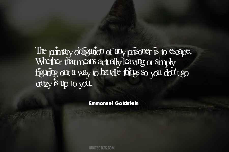 Escape The Prison Quotes #810058