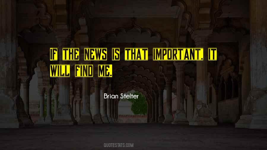 Stelter Quotes #1767416