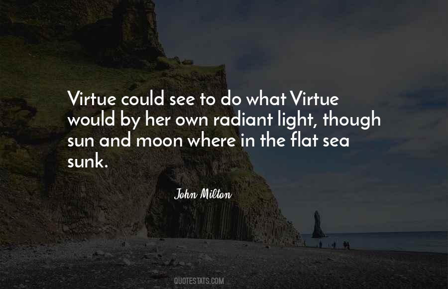 Moon And The Sea Quotes #1454427