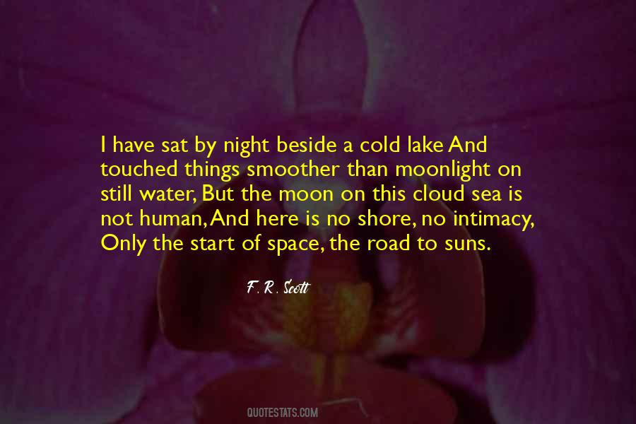 Moon And The Sea Quotes #1771146