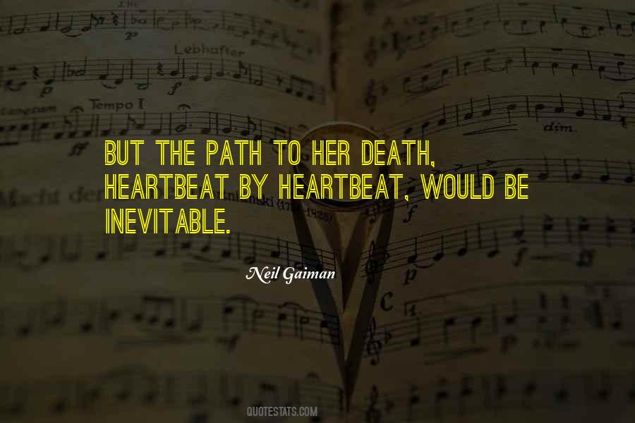 Death Inevitable Quotes #1057792