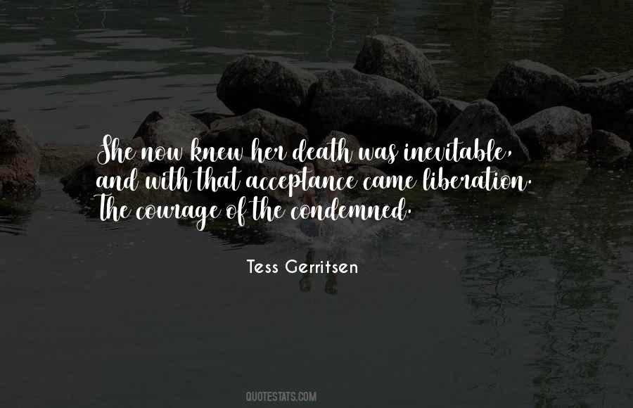 Death Inevitable Quotes #1071081