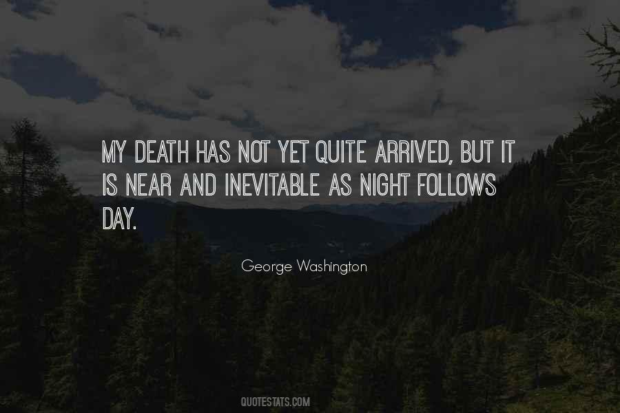 Death Inevitable Quotes #1234851