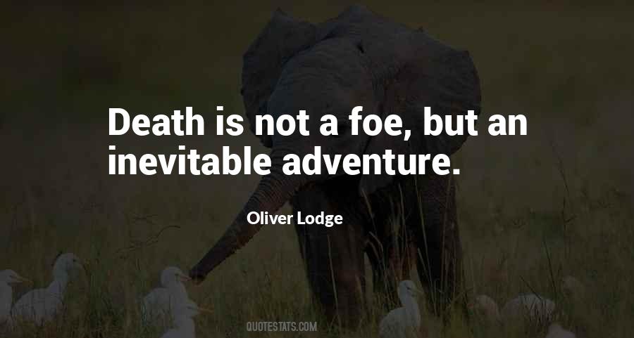 Death Inevitable Quotes #818937