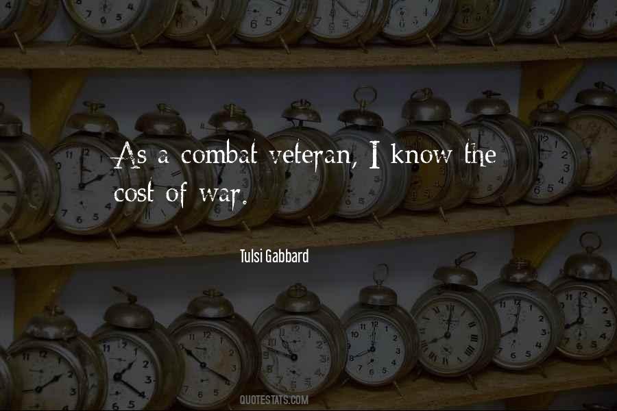 Quotes About Cost Of War #1084046