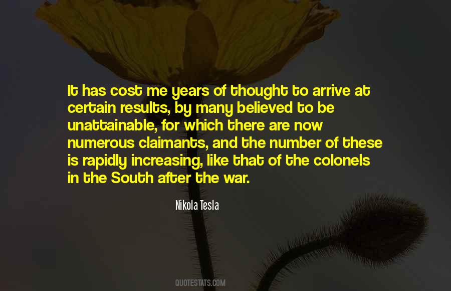 Quotes About Cost Of War #1203313