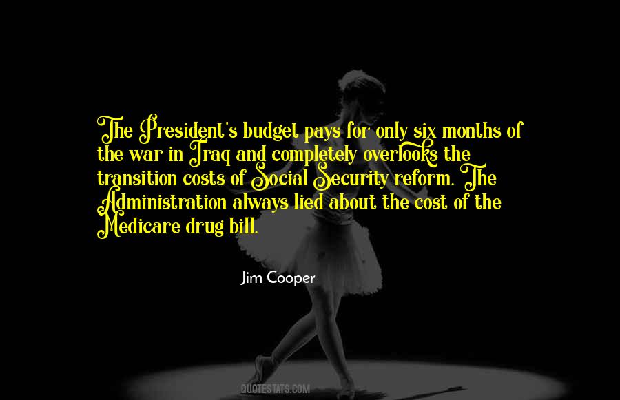 Quotes About Cost Of War #1503007