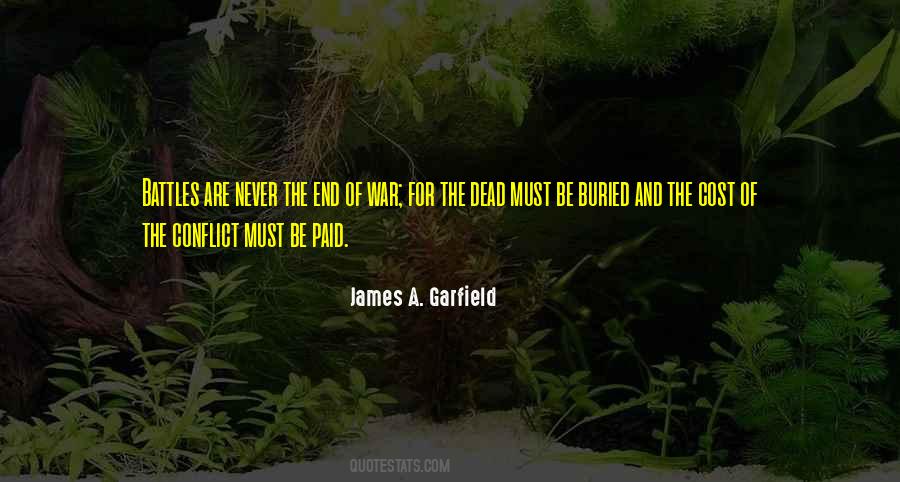 Quotes About Cost Of War #397043