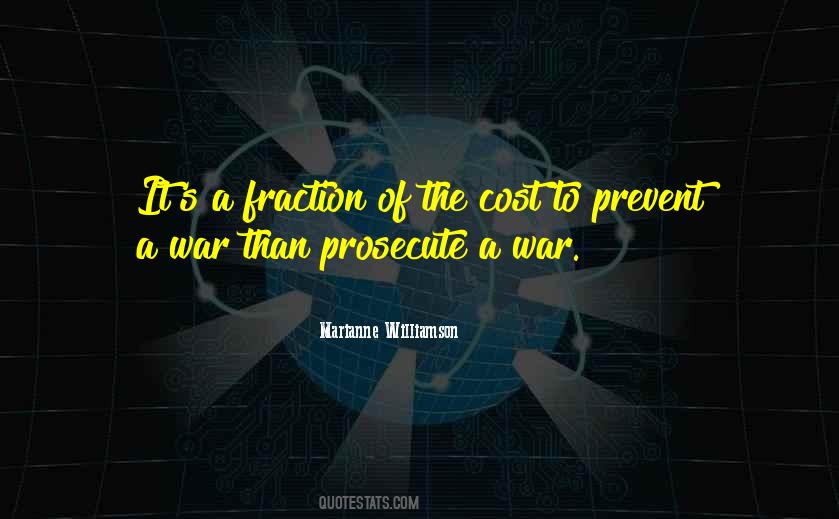 Quotes About Cost Of War #775721