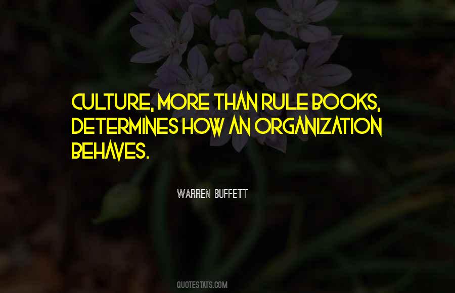 Organization Culture Quotes #1766307