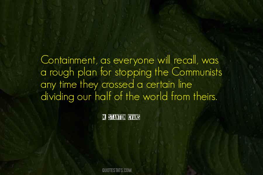 Quotes About Containment #1661748