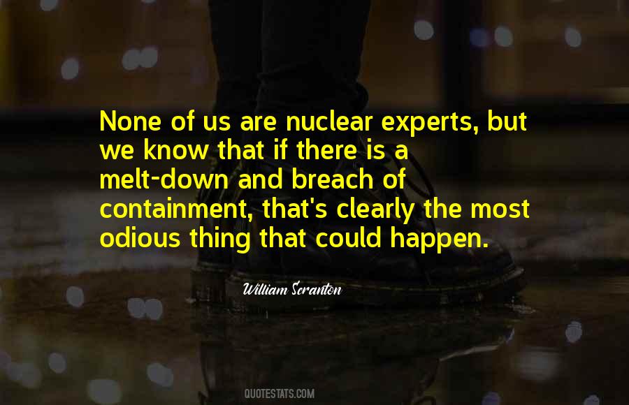 Quotes About Containment #926532