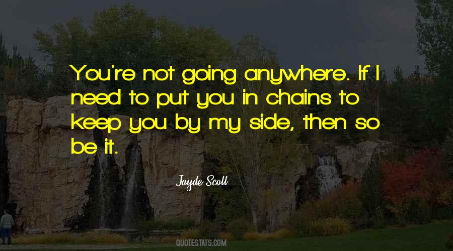 Quotes About Chains #1224451